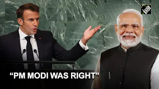 ‘PM Modi was right…’: French President Macron