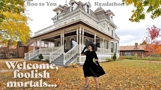 Staying in a (👻 Haunted??) Victorian Mansion | BOO TO YOU READATHON 2022