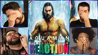 127 Reacts - Aquaman 2 The Lost Kingdom (2023) DC MOVIE TRAILER REACTION