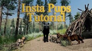 Insta Pups Tutorial! Get different Pups with each load in minutes WolfQuest 3 AE