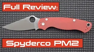 Full Review: Spyderco Paramilitary 2 | PM2