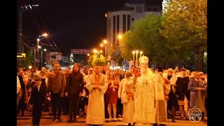 Пасхальный Крестный ход. Кафедральный собор Рождества Божией Матери. 28.04.2019.