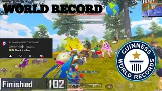 NEW BGMI WORLD RECORD 🌎@gamelovers