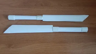 Как сделать DIY оружие из Shadow Fight 2 ножи из бумаги.