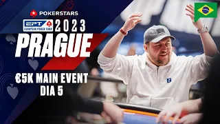 EPT Prague 2023 - €5K Main Event - DIA 5 ♠️ PokerStars Brasil