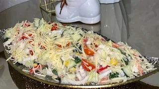 Лёгкий и вкусный салат из пекинской капусты 🥗