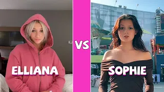 Elliana Walmsley Vs Sophie Fergi TikTok Dances Compilation (Rewind 2021)