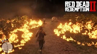 Red Dead Redemption 2 - Сжигание табачных полей Греев с помощью самогона | Аромат отличного табака