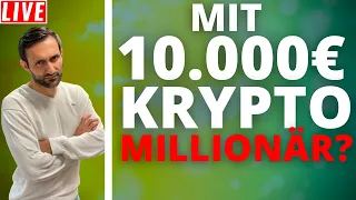 Reichen 10.000€ um Krypto-MILLIONÄR zu werden? | Stream Highlights