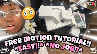HOW I MADE 5K AT 15!! HOW TO GET MOTION IN 2024!! (NO JOB!) - FREE METHODS PART 2!