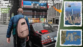 GTA 5 - Liberty City V Remix Installation | GTA 4 Map Addon Mod for GTA 5