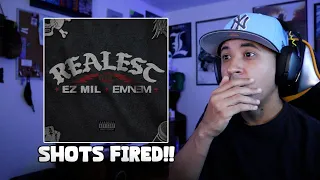 SHOTS FIRED!! | Ez Mil & Eminem - Realest (AUDIO) Reaction