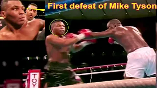 Mike Tyson vs. Buster Douglas -First defeat of Mike Tyson #boxingvideos #miketyson