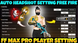 Control Setting Free Fire | Pro Player Setting Free Fire 2023 | Free Fire Setting | Free Fire | FF