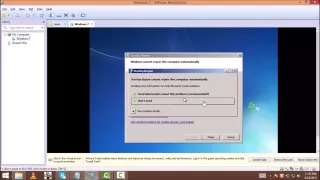 Windows 7 Password bypass using Startup Repair Flaw