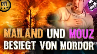 Mouz und Mailand besiegt von Mordor! Wir bekommen auf die Fresse 😂 [World of Tanks - gameplay - DE]