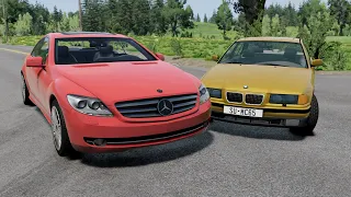 Realistic Car Crashes 71 - BeamNG Drive