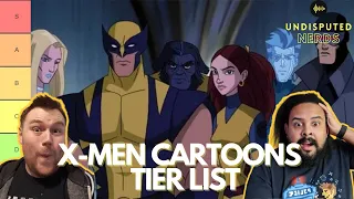 🔴  X-Men Animated Series Tier List 5 Cartoons Ranked Worst to Best [LIVE] | Undisputed Nerds Podcast