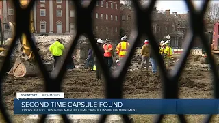 Crews find another box that could be 1887 time capsule