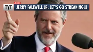 Jerry Falwell Jr. Gets Creepy With New Graduates