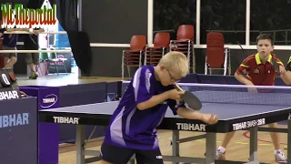Table Tennis EuroMiniChamp's 2017 - Daniel Berzosa Vs Felix Lebrun -