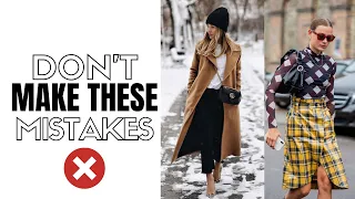 10 Fall Fashion Mistakes You're Probably Making | Fashion Trends 2020