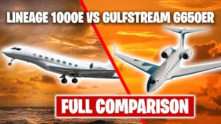 Embraer Lineage 1000E vs Gulfstream G650ER: Ultimate Luxury Jet Showdown!