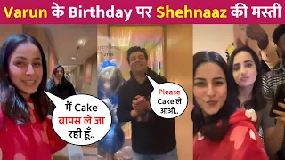 Shehnaaz Gill Fun & Celebrated Varun Sharma's Birthday !