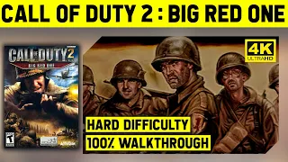 CALL OF DUTY 2: BIG RED ONE - FULL GAME IN 4K - HARD - DOLPHIN EMULATOR