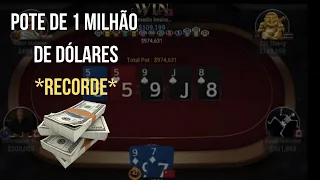 MAIORES POTES DE POKER DA HISTÓRIA *$1.000.000* - RECORDE QUEBRADO