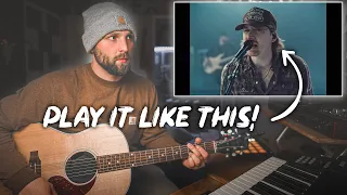 How To Play "Keith Whitley" Like Morgan Wallen!