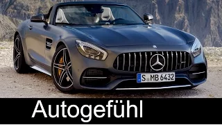 New Mercedes-AMG GT Roadster & GT C Roadster Sound/Exterior/Interior Preview Neu