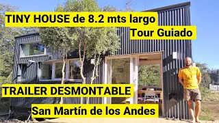 🏠 TINY HOUSE Argentina 8.2 mts con TRAILER DESMONTABLE - San Martín de los Andes - Neuquen