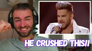 First Time Reaction | Adam Lambert - Welcome to the Show |