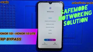 HONOR 10 LITE || HONOR 10i - FRP BYPASS - SAFEMODE NOTWORKING SOLUTION - GOOGLE ACCOUNT BYPASS