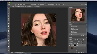 Как сделать ретушь кожи за 1 минуту в Photoshop CC