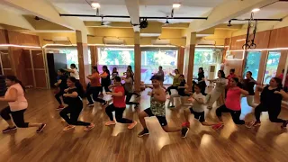 Yaar Bina Chain Kaha Re  -Live class  Bollywood choreography by Suresh fitness centre