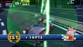 Sonic And Sega All-Stars Racing (PS3) Amy Racing in Samba Cup (Expert)