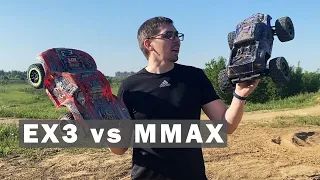 MMAX и EX3 две коллекторные модели от Remo Hobby 1/10 RH10EX3PRO против RH1031PRO