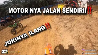 DI RACE INI ADA AJA YG BIKIN GELENG GELENG KEPALA‼️MOTORNYA JALAN SENDIRII‼️