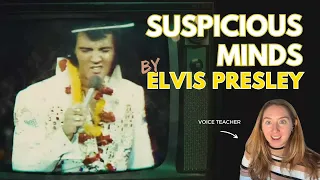 Voice Teacher Reacts to Suspicious Minds by Elvis Presley