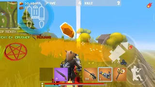 MOST ACTION PACKED & lucky rocket royale gameplay ever