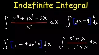 Indefinite Integral