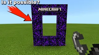 Is it possible to create a Portal using Crying Obsidian?