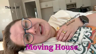 Moving Vlog! Finishing packing, movers, unpacking in my new home! 🏡