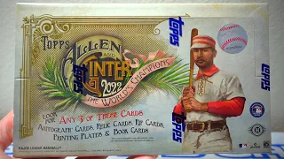 2022 Topps Allen & Ginter Box Break! Hotbox! Topps shorted me a hit!? Did I miss it? 🤦‍♂️