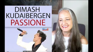 Voice Teacher Reaction to Dimash - Passione