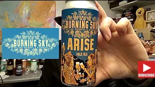 Arise - Pale Ale | Burning Sky Brewery | #EnglishCraftBeer