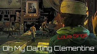 The Walking Dead The Final Season Episode 1 - Louis Sings (Oh My Darling Clementine)