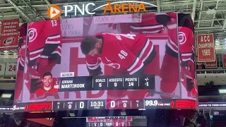 Carolina Hurricanes vs New Jersey Final Game of the regular season Full Warm Up 4-28-2022